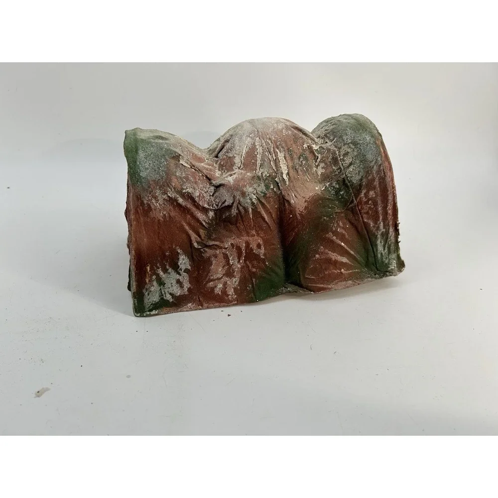 Vintage Paper Mache Model Train Tunnel